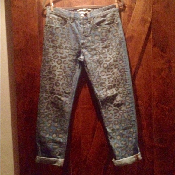 Marc Jacobs / leopard Print Jeans