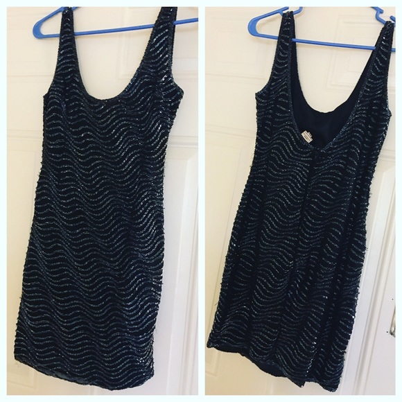 Sequined Party Mini-Dress