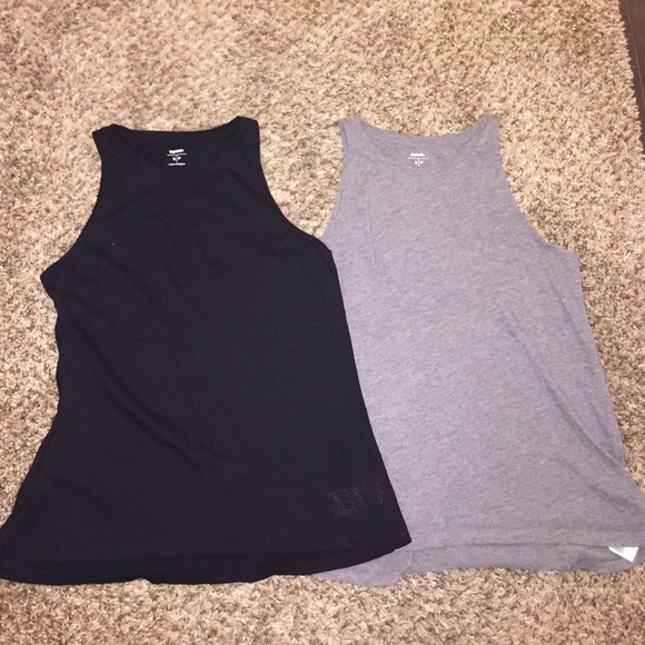 High neck sleeveless tops