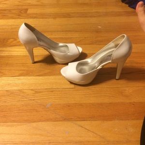 White High Heels