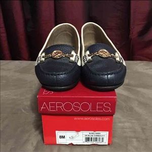 Aerosoles Blue Loafer Size 8