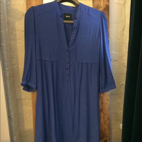 Anthropologie Maeve crepe shift dress