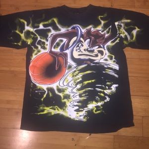 Vintage space jam taz T-shirt.