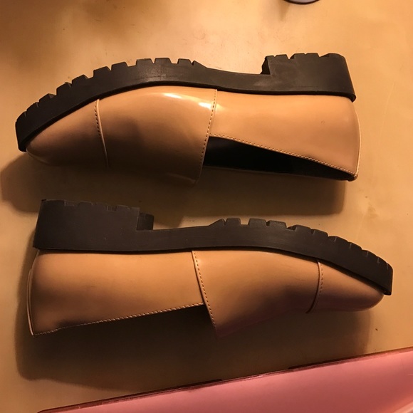 Nude oxfords flats - Picture 4 of 4