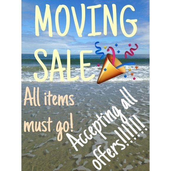 **Moving Sale!! Accepting all reasonable offers**