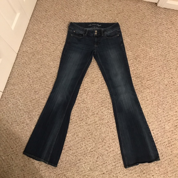 American Eagle Dark Wash Artist Jeans