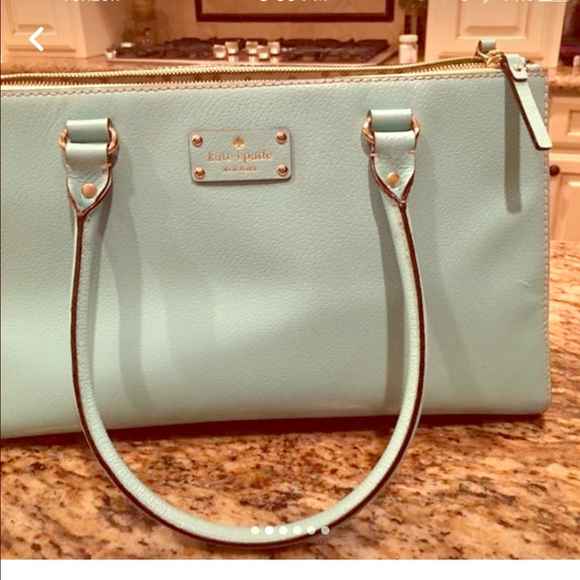 Kate spade aqua purse