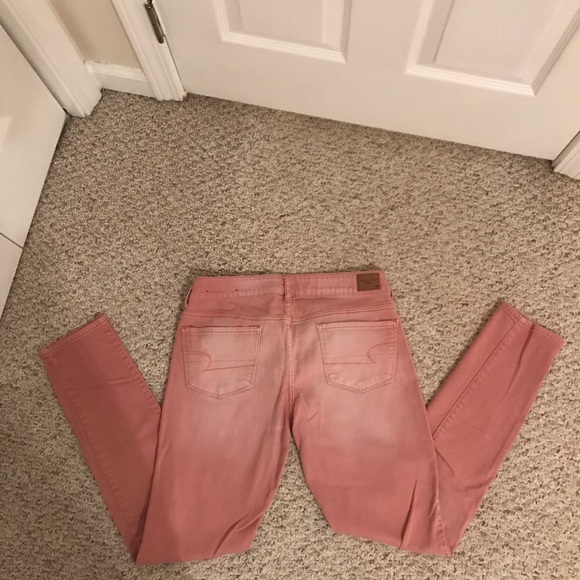 American Eagle Pink Jeans