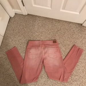 American Eagle Pink Jeans