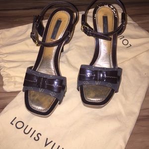 Louis Vuitton heels size 36 1/2 (6.5 US)