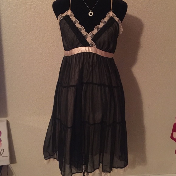 Black and Pink dress