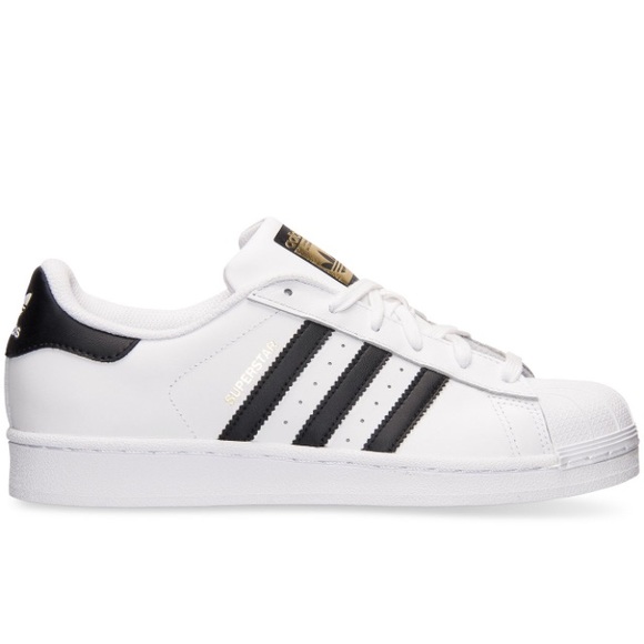 Adidas Black and Gold Superstars - Picture 2 of 4