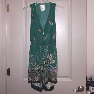 Anthropologie papillon romper