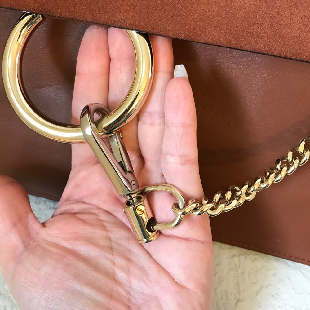 Chloe Faye Medium Flap Shoulder Bag - Picture 6 of 8