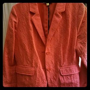 Star peach Vera wang Princess blazer