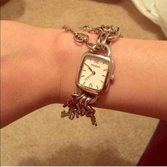 Fossil charm watch