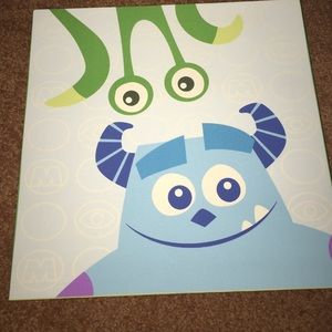 Baby monsters inc nursery decor