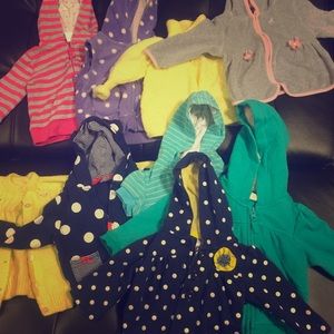 6 month old baby girl jackets and vest.