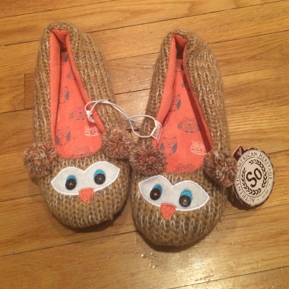 💕NWT Owl slippers 💕