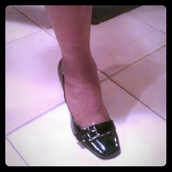 AK Klein Patent Leather Heels