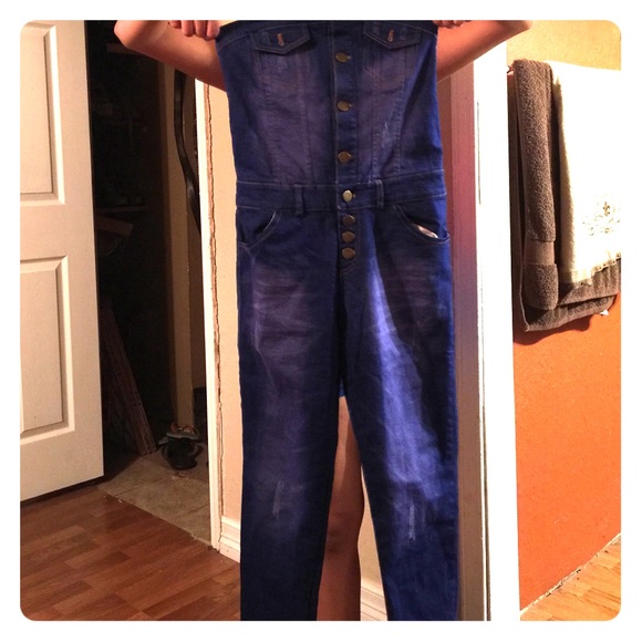 Jean jumpsuit