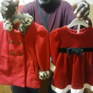 Christmas Dress and jacket
