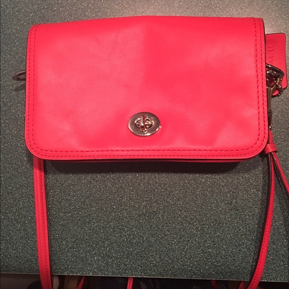 Coach legacy penny crossbody bag clutch neverused