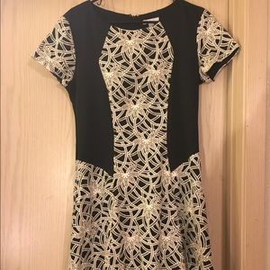 Black and white Lace dress