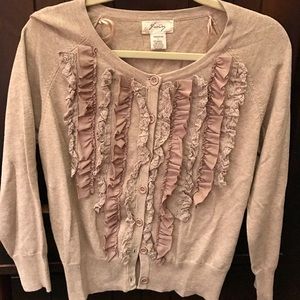 Button-down cardigan