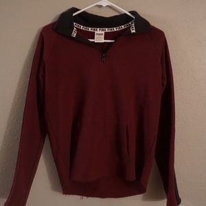 Burgundy Pink Sweatshirt