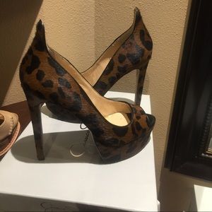 New Jessica Simpson peep toe pumps $75