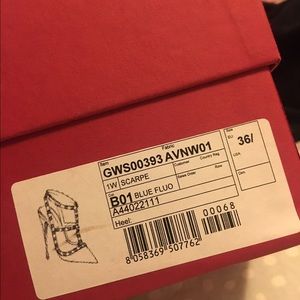 Authentic Valentino Shoes Box