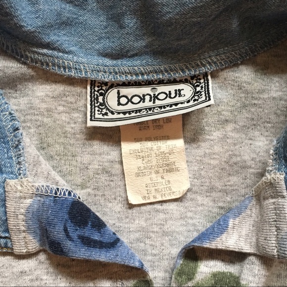 Vintage 90s floral print top - Picture 4 of 4