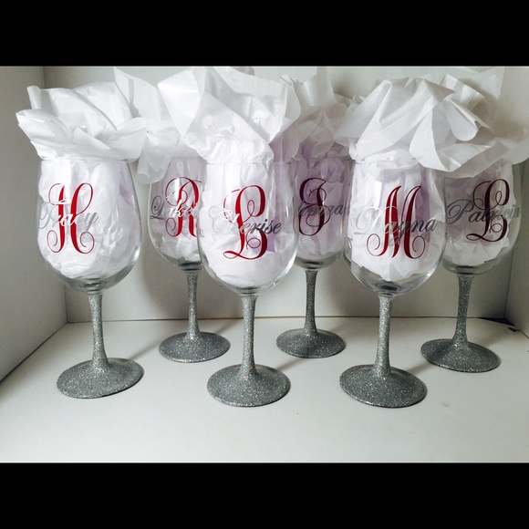 Personalized wine glass - Picture 3 of 3