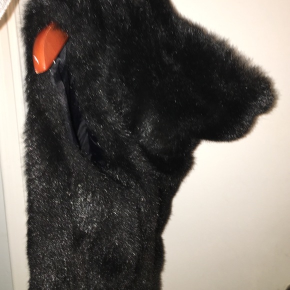 Hooded Faux Fur INC International Concepts Vest - Picture 4 of 4