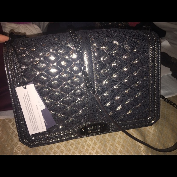 NTW Rebecca Minkoff Jumbo Quilted Love Crossbody