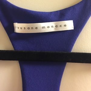 Susana Monaco flirty mini dress lightly lined top