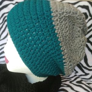 Hand made crochet beanie