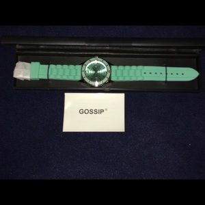 Gossip watch in mint green