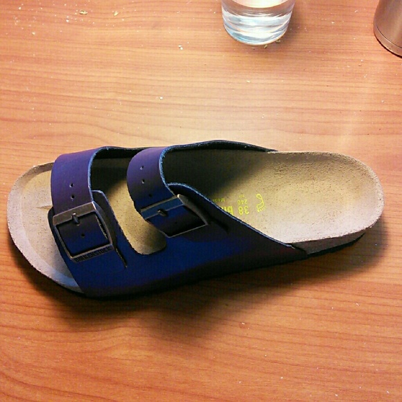 Purple Birkenstocks