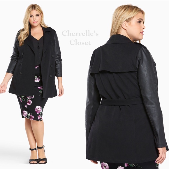 New! Fall/Winter 2016 Torrid Trench Coat Plus Size - Picture 2 of 4