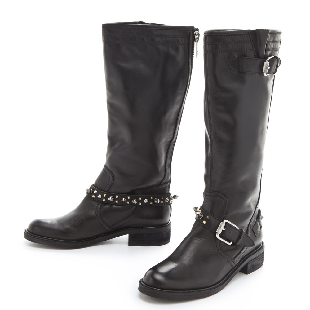 Sam Edelman Leather black boots
