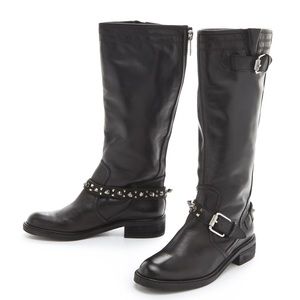 Sam Edelman Leather black boots