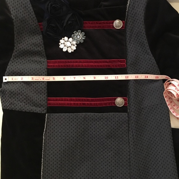 Vintage French cache cache jacket - Picture 6 of 7