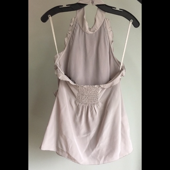 BCBG Ruffled Halter Top - Picture 3 of 4