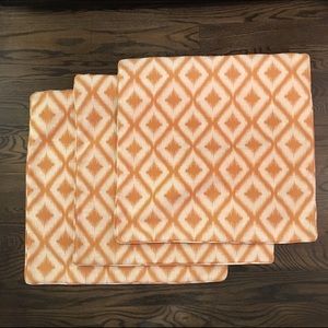 Crate and Barrel pillow covers