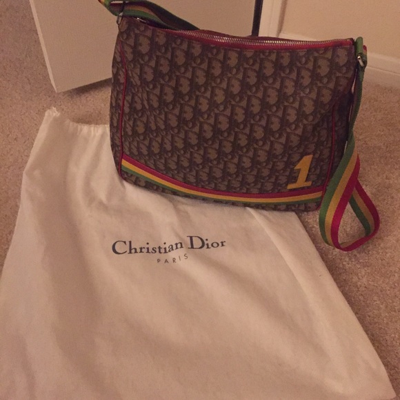 Vintage Christian Dior cross body bag