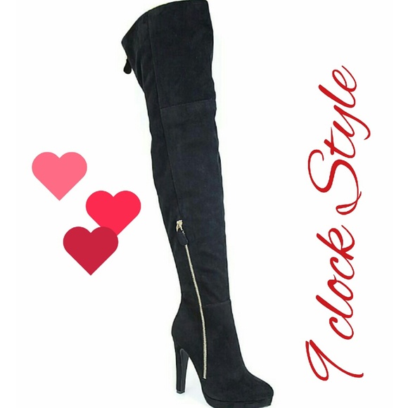 Bella Marie Shoes - 🚨 FOR SALE last pair size 7🚨High boots over knee