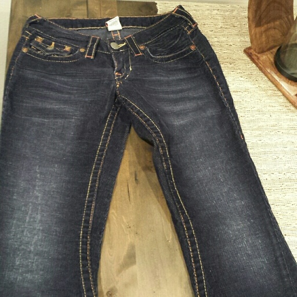 Corduroy True Religion yellow stitches - Picture 4 of 4