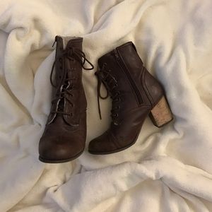 ‼️LAST CHANCE‼️ Heeled Combat Boots